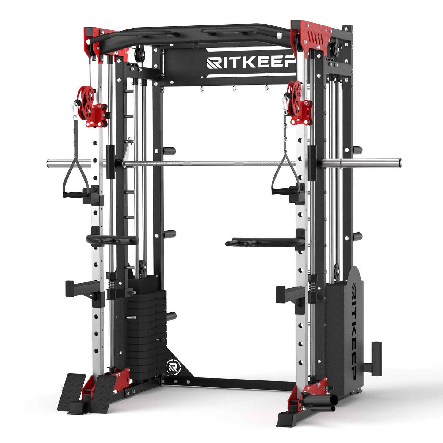 PMAX 5600 Home Gym Smith Machine - Integrated Weight System