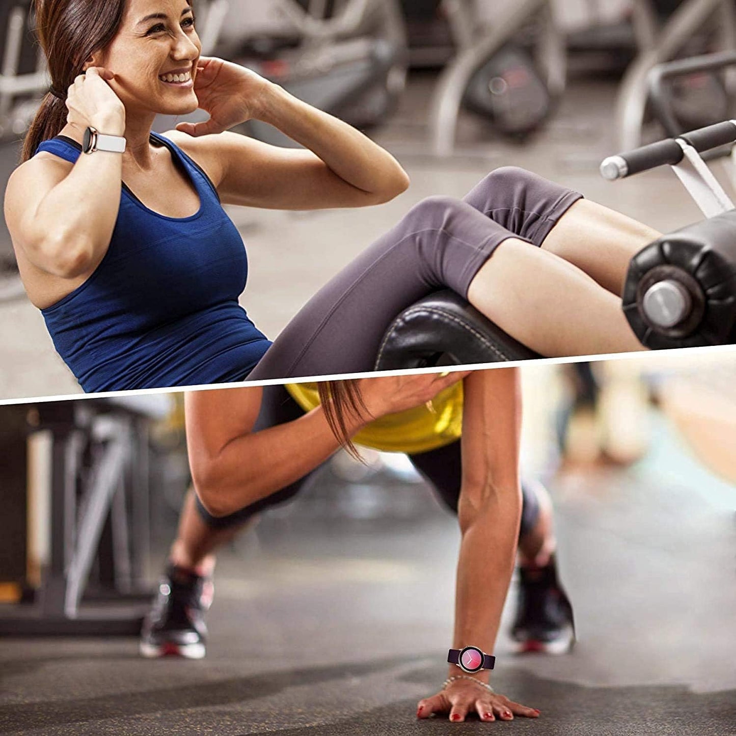 12 Pack 20Mm Silicone Bands Compatible with Samsung Galaxy Watch 7/FE/ 6/5/4 40Mm 44Mm,5 Pro 45Mm,6 4 Classic 43Mm 47Mm 42Mm 46Mm,Active 2 Band,3 41Mm for Women Men