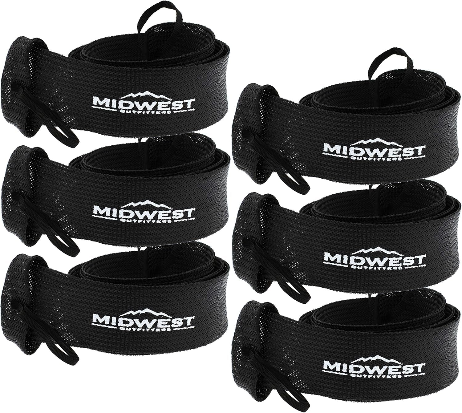 Rod Socks - Fishing Rod Sleeve Cover Fishing Pole Covers for Spinning Baitcaster and Youth Fishing Pole Sizes - Multiple Sizes and Colors