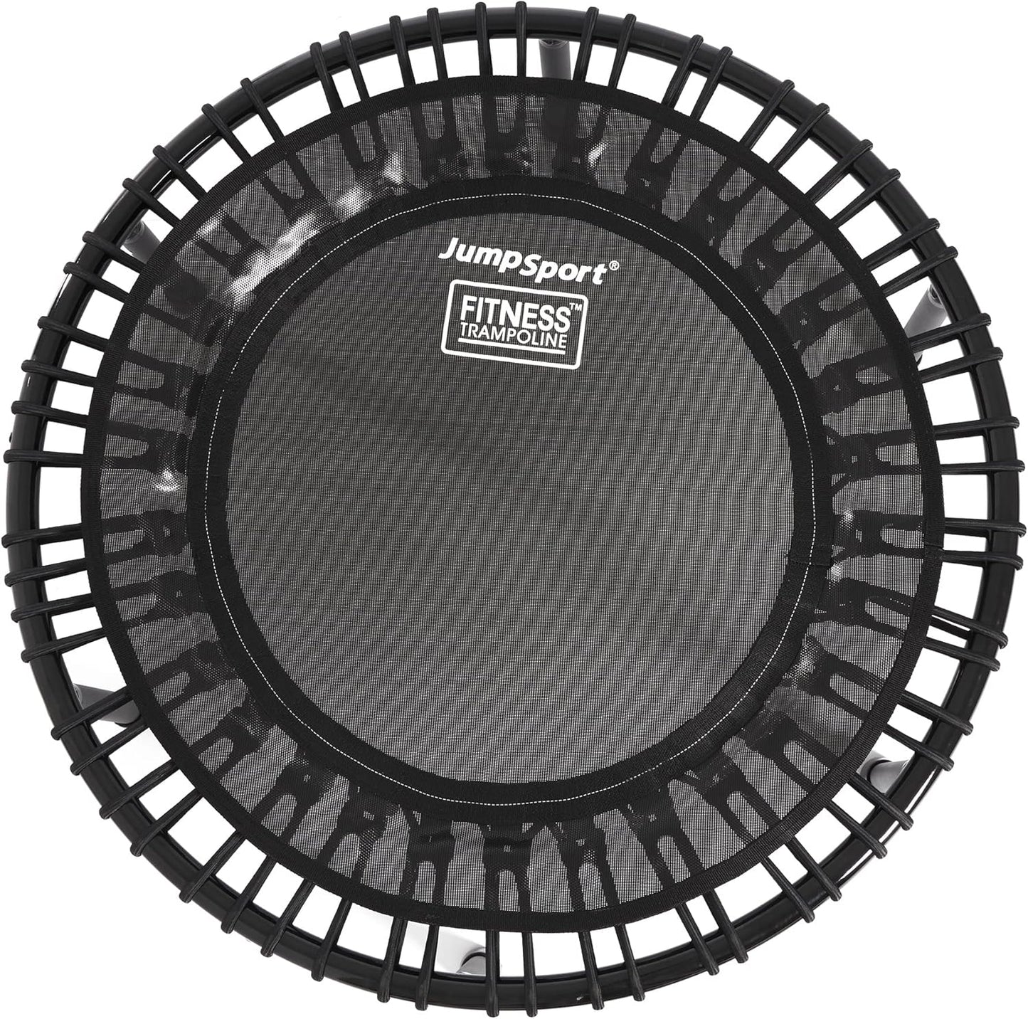 Mini Trampoline with Premium Bungees, Workout DVD, and Online Access to Video Workouts