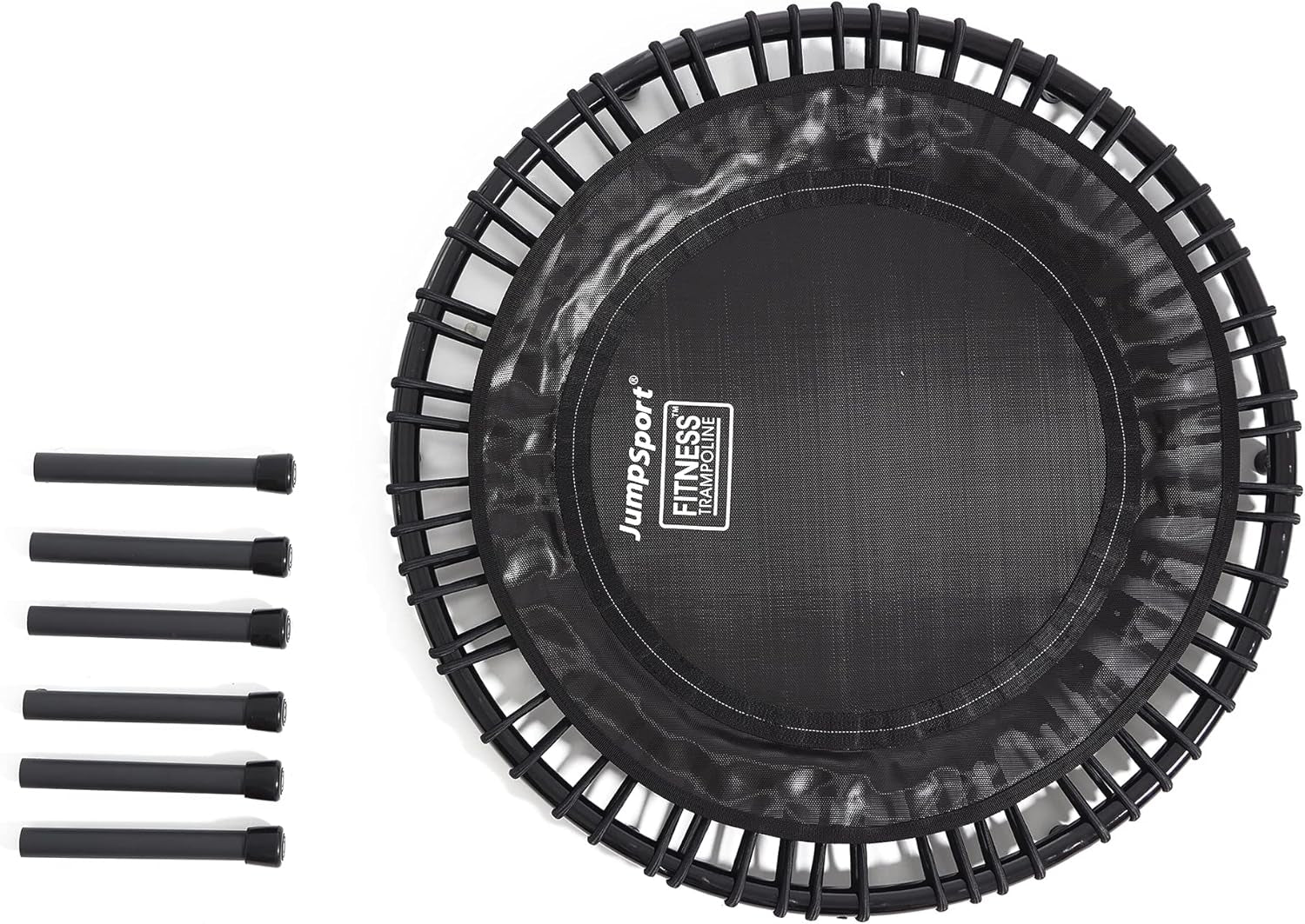 Mini Trampoline with Premium Bungees, Workout DVD, and Online Access to Video Workouts