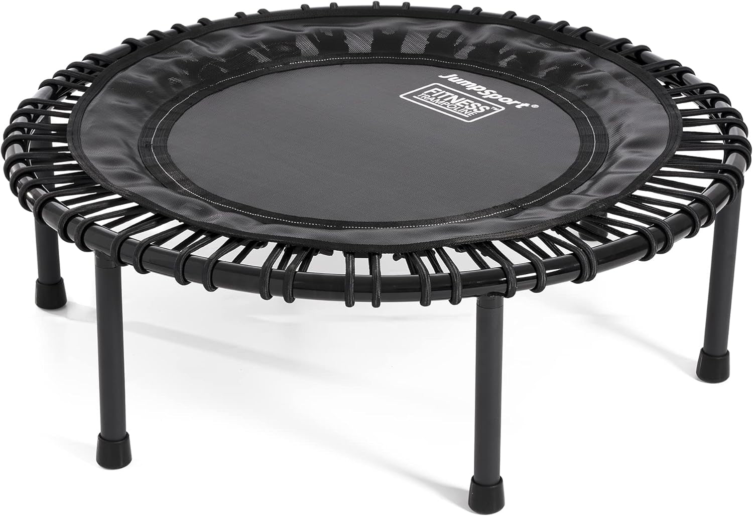 Mini Trampoline with Premium Bungees, Workout DVD, and Online Access to Video Workouts