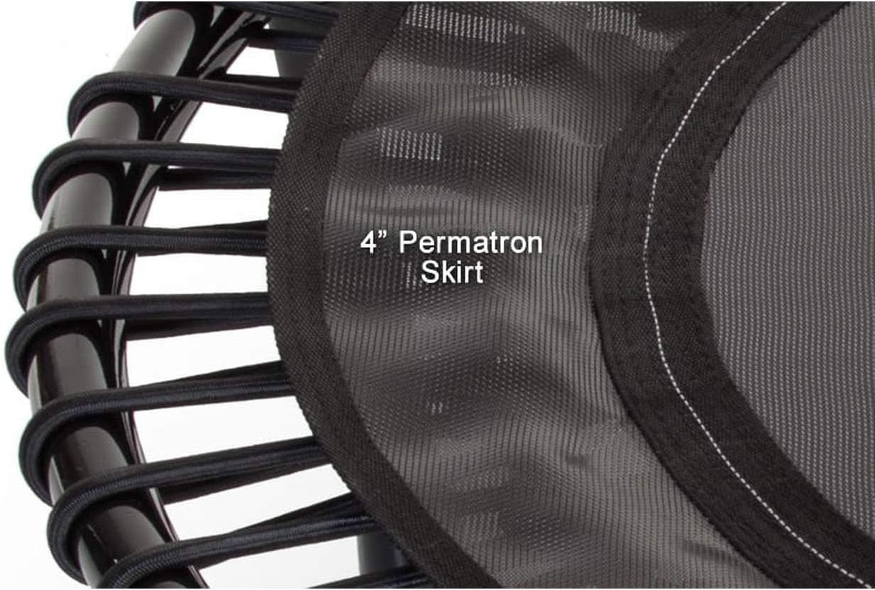 Mini Trampoline with Premium Bungees, Workout DVD, and Online Access to Video Workouts