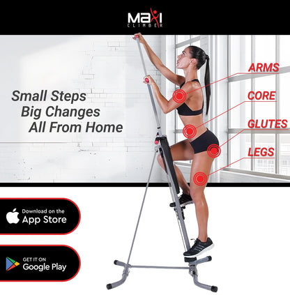 Classic Vertical Resistance Climber and Cardio Exercise System