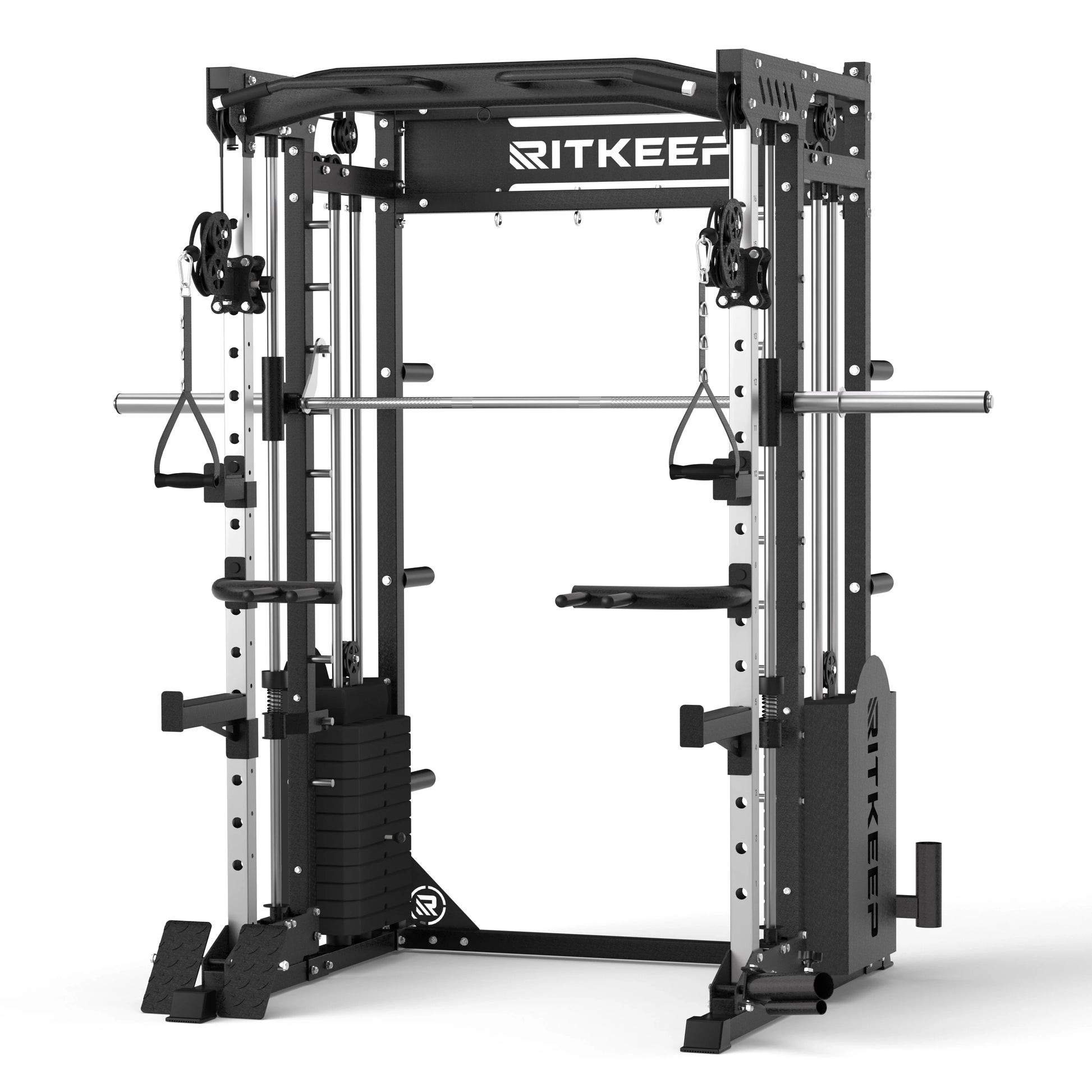 PMAX 5600 Home Gym Smith Machine - Integrated Weight System