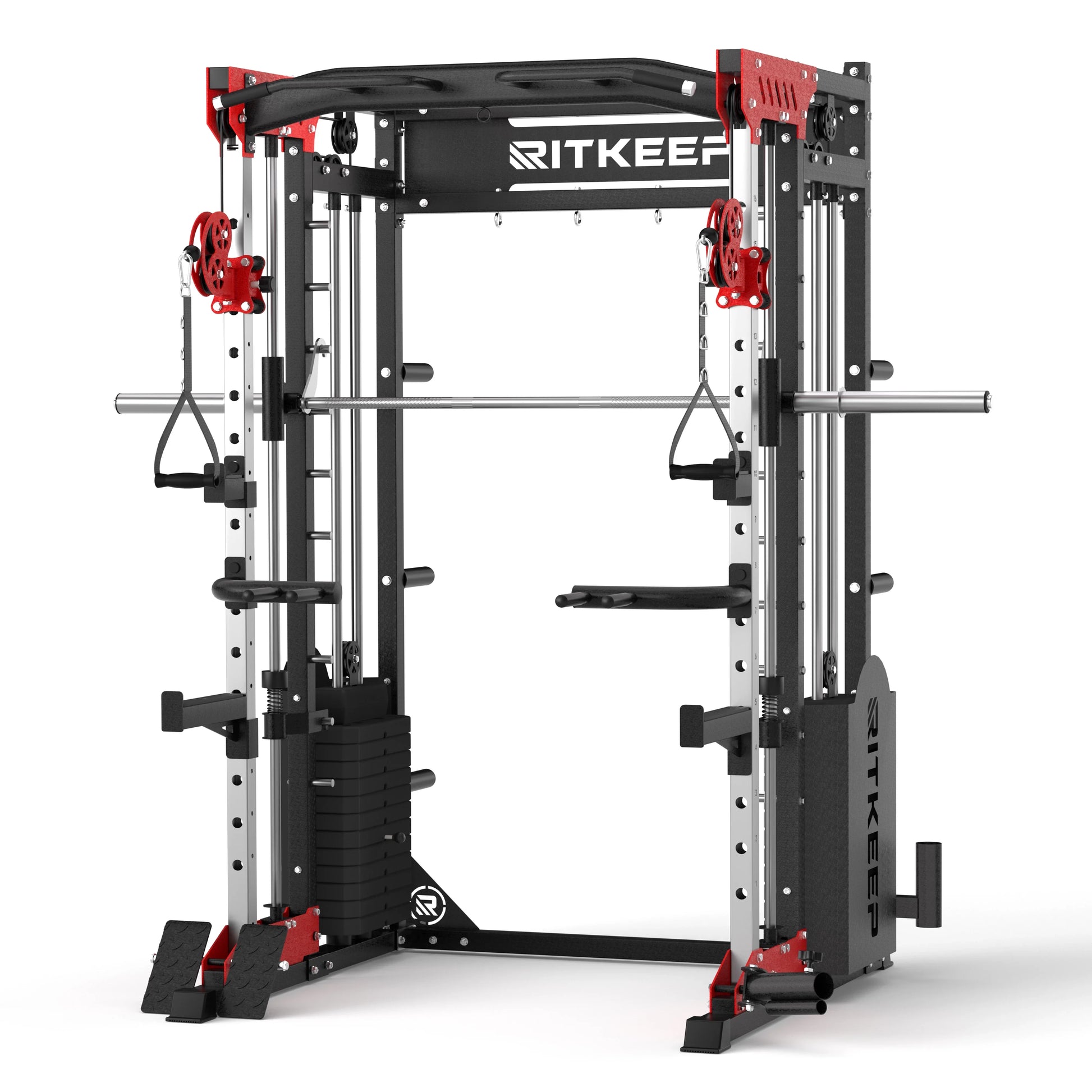 PMAX 5600 Home Gym Smith Machine - Integrated Weight System