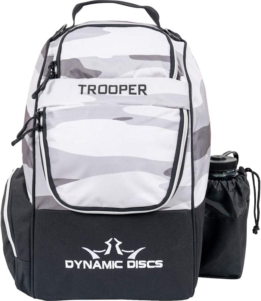 Trooper Disc Golf Bag | Large Frisbee Bags with 18+ Discs Capacity | Lightweight & Durable Backpack | Great Gifts or Disc Golf Accessories for Men | Ideal for Beginners & Pro Players