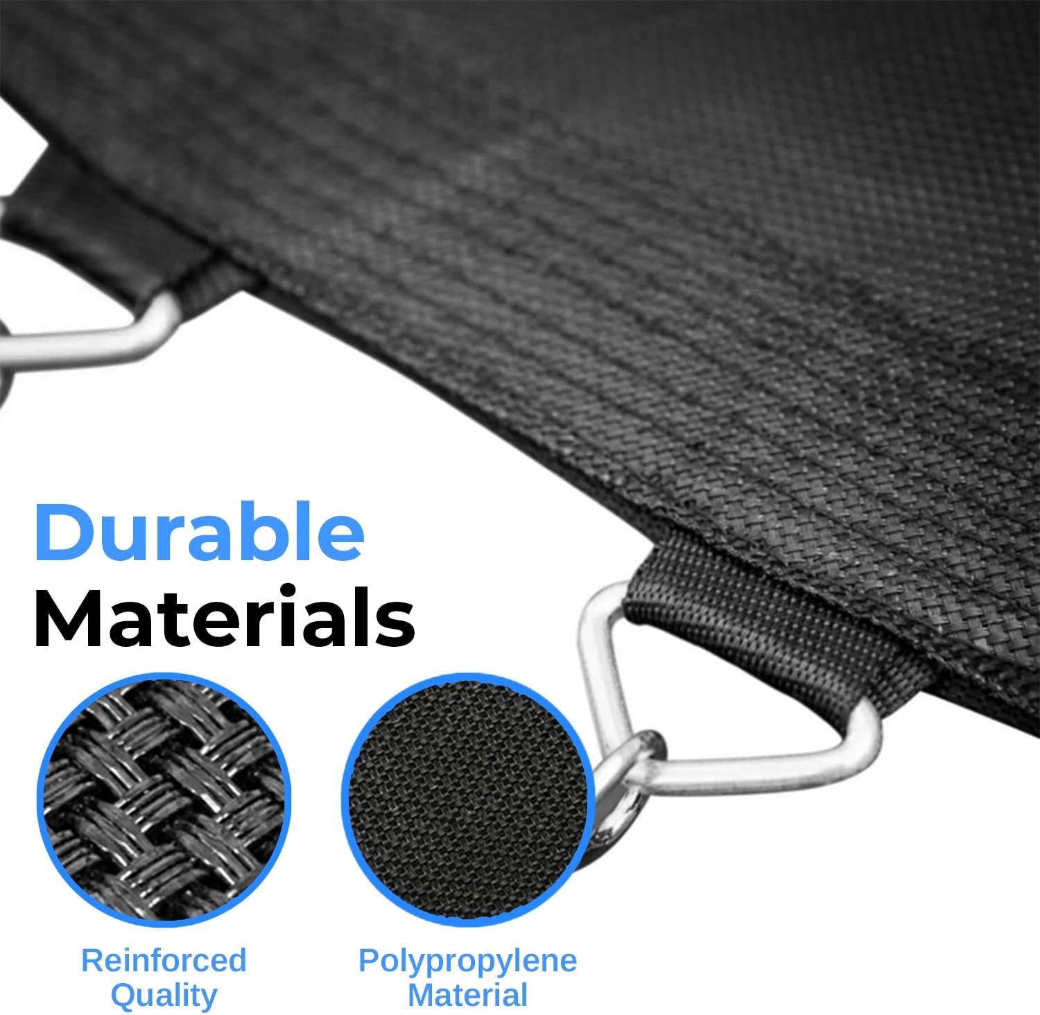 8FT 10FT 12FT 14FT Outdoor Trampoline for Kids and Adults – ASTM Certified Heavy-Duty Backyard Trampoline with Safety Poles, Net Enclosure, and Stable Anti-Rust Frame