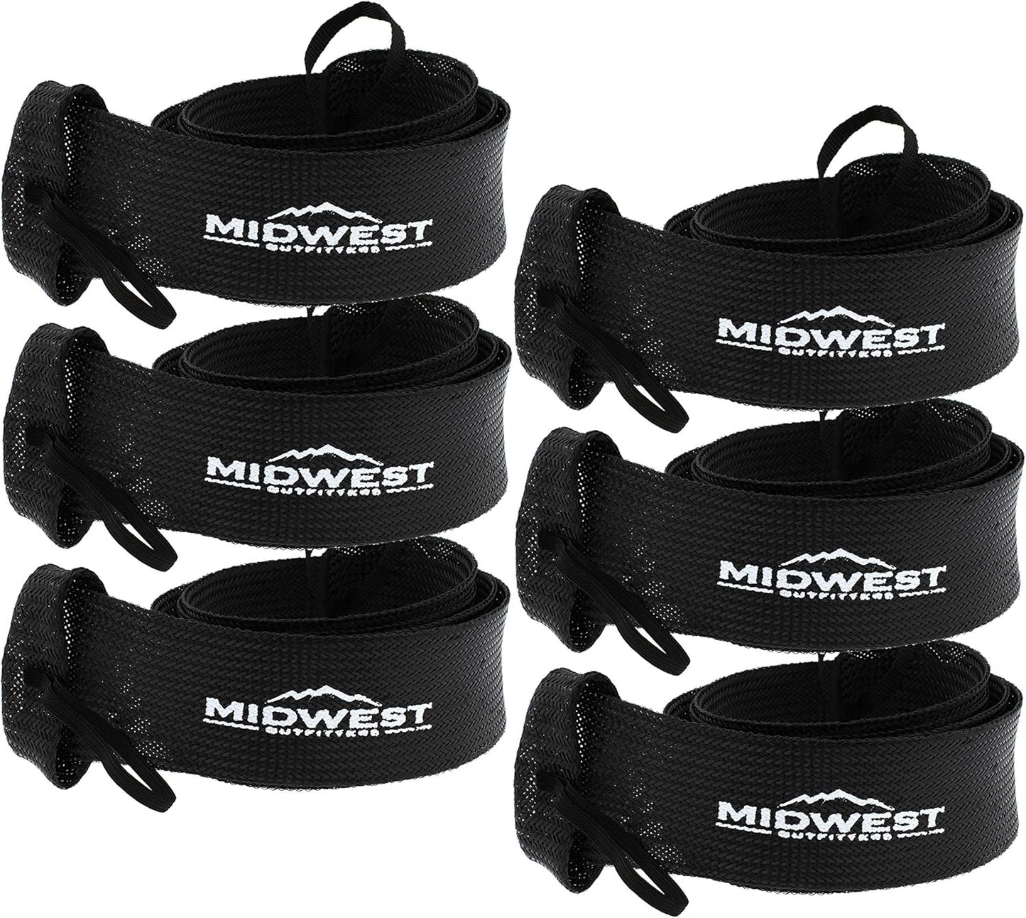 Rod Socks - Fishing Rod Sleeve Cover Fishing Pole Covers for Spinning Baitcaster and Youth Fishing Pole Sizes - Multiple Sizes and Colors