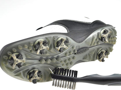 Golf Towels - Microfiber Waffle Pattern Tri-Fold, Brush Tool Kit with Club Groove Cleaner with Retractable Cord and Clip, for Men Women, Golf Gift