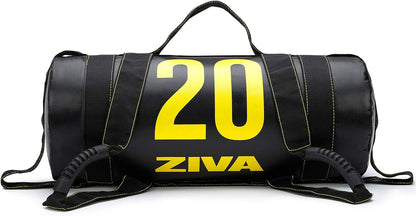 Power Sandbag – Pre-Weighted Training Bag with Multiple Handles for Full-Body Strength & Conditioning – Heavy-Duty, No-Fill Needed (10–50 Lb)